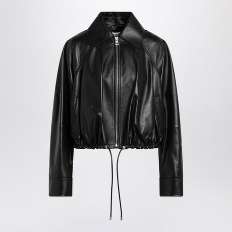 LOEWE Zip-Up Leather Jacket for Women - SS25