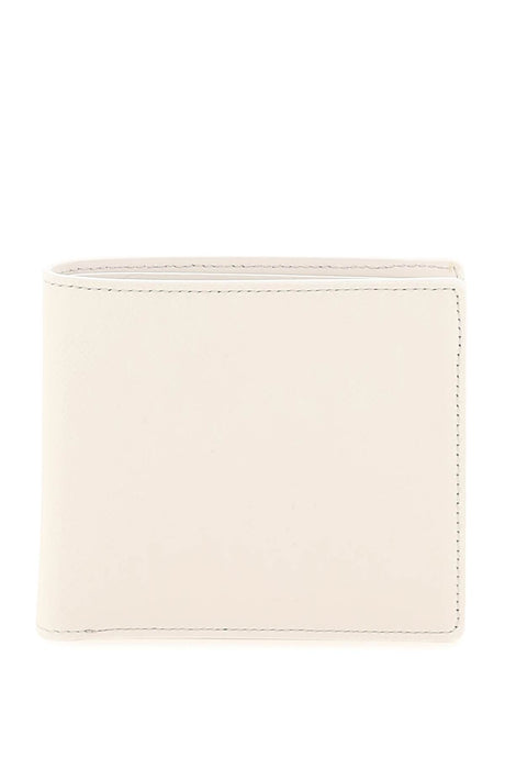 MAISON MARGIELA Grained Leather Mini Bi-Fold Wallet