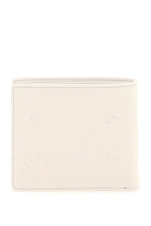 MAISON MARGIELA Grained Leather Mini Bi-Fold Wallet