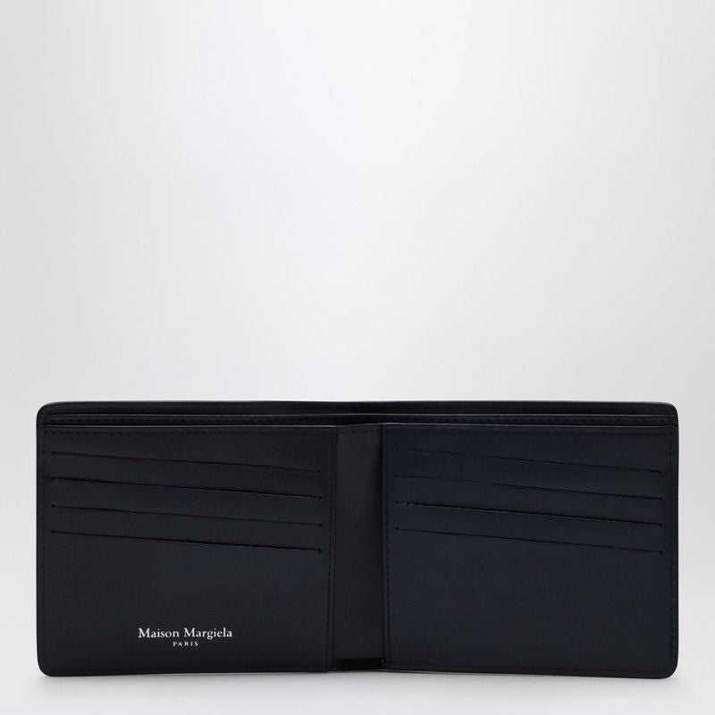 MAISON MARGIELA Grained Leather Mini Bi-Fold Wallet