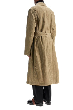 MAISON MARGIELA Reversible Long Trench Jacket for Men