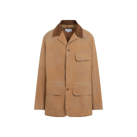 MAISON MARGIELA Men's Cotton Sports Jacket - FW24 Collection