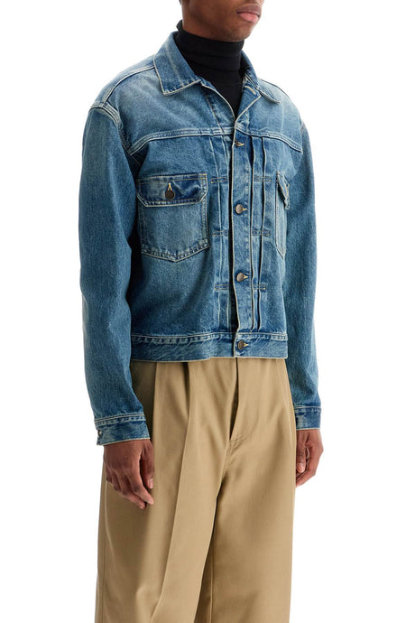 MAISON MARGIELA Distressed Denim Jacket for Men - Size IT 48