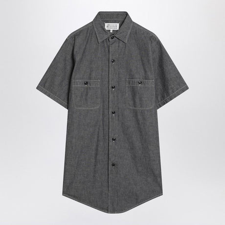 MAISON MARGIELA Short Sleeve Cotton Shirt for Men