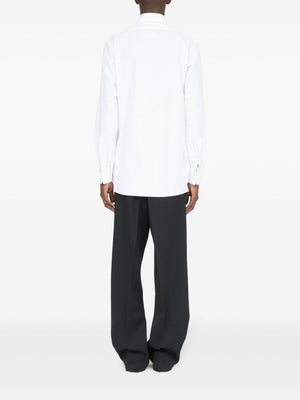 MAISON MARGIELA Refined Pointed Collar White Dress Shirt