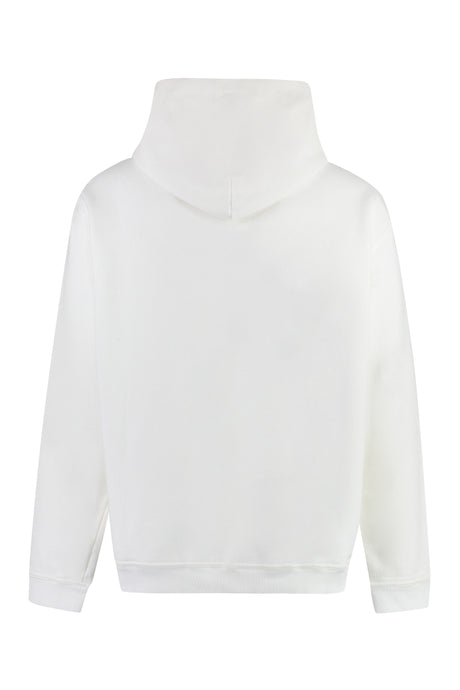 MAISON MARGIELA Ivory Hooded Sweatshirt for Women