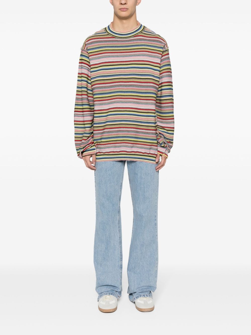 Multicolor Stripe Men's Jumper from SS24 Collection