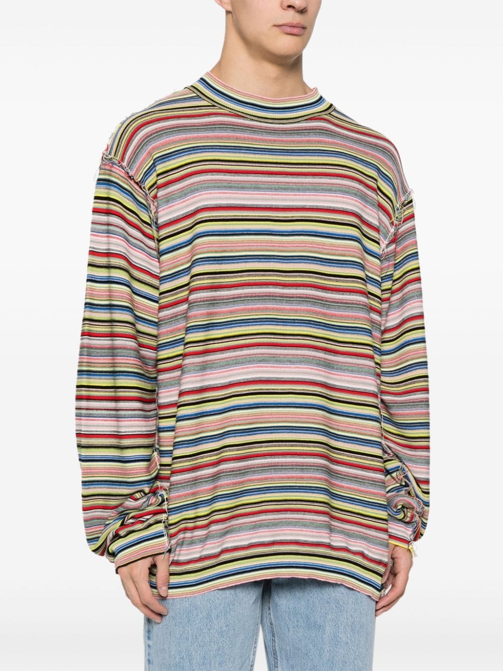 Multicolor Stripe Men's Jumper from SS24 Collection