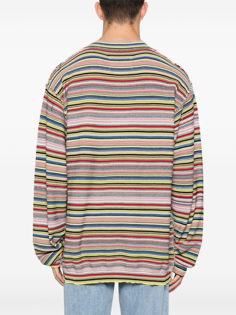 Multicolor Stripe Men's Jumper from SS24 Collection