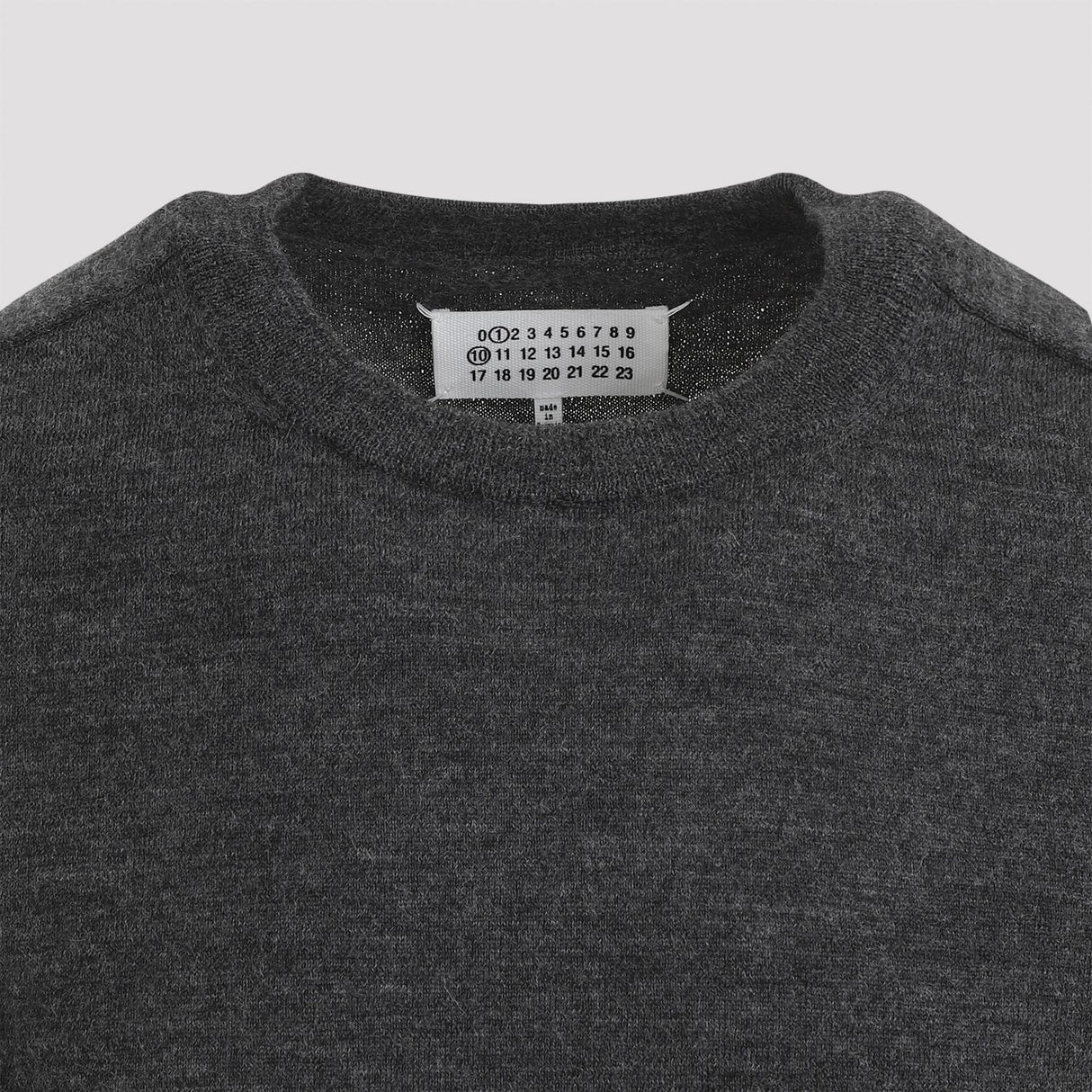 MAISON MARGIELA Crewneck Wool Sweater for Men - Cozy Elegance