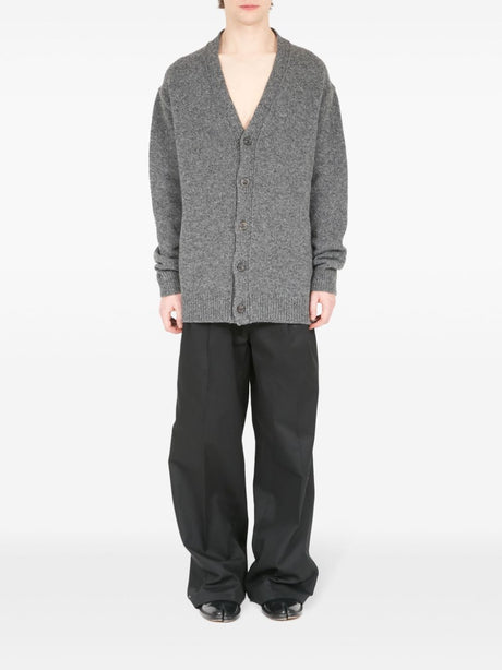 MAISON MARGIELA Sophisticated Grey Cardigan for Men