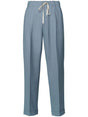 MAISON MARGIELA Pleated Twill Trousers for Women - SS24 Collection