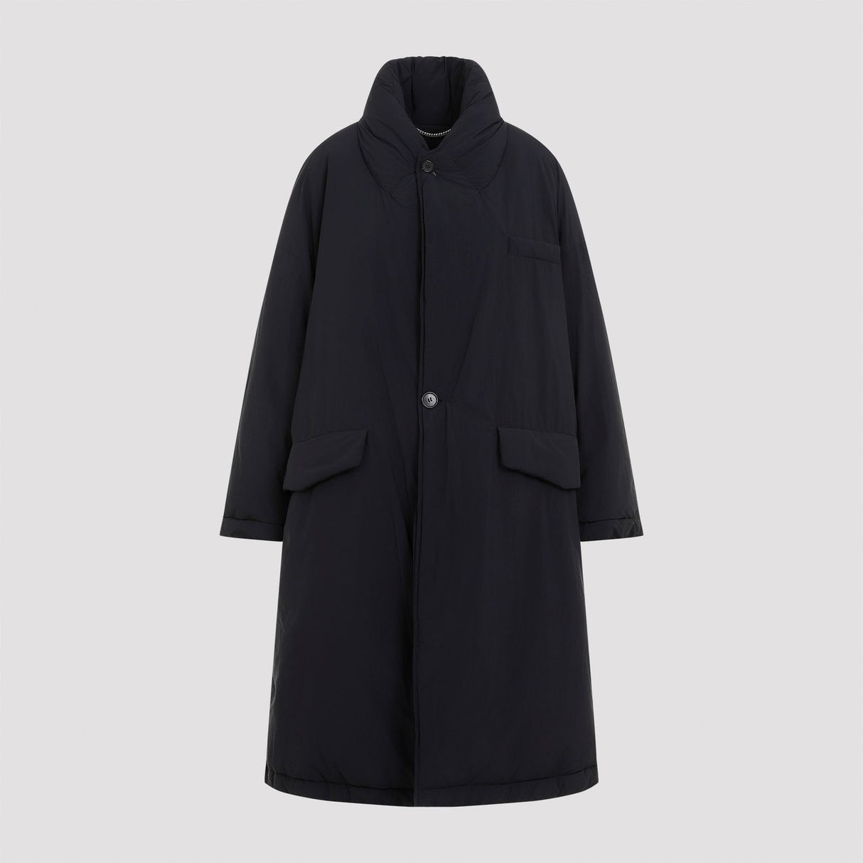 MAISON MARGIELA Elegant Black Polyamide Jacket