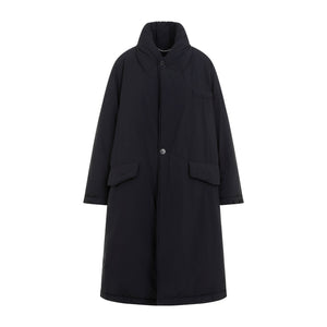 MAISON MARGIELA Elegant Black Polyamide Jacket