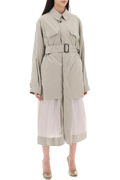 MAISON MARGIELA Oversized Reversible Trench Jacket - Size IT 40