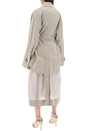 MAISON MARGIELA Oversized Reversible Trench Jacket - Size IT 40