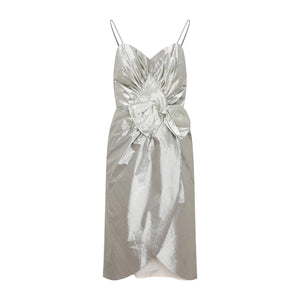 MAISON MARGIELA Metallic Midi Dress for Women