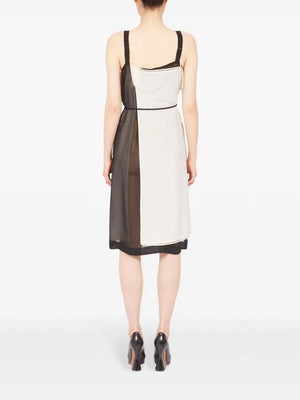 MAISON MARGIELA Blue Silk Dress for Women - SS24 Collection