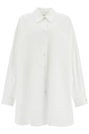 MAISON MARGIELA Maxi Oxford Shirt - Iconic Distressed Details