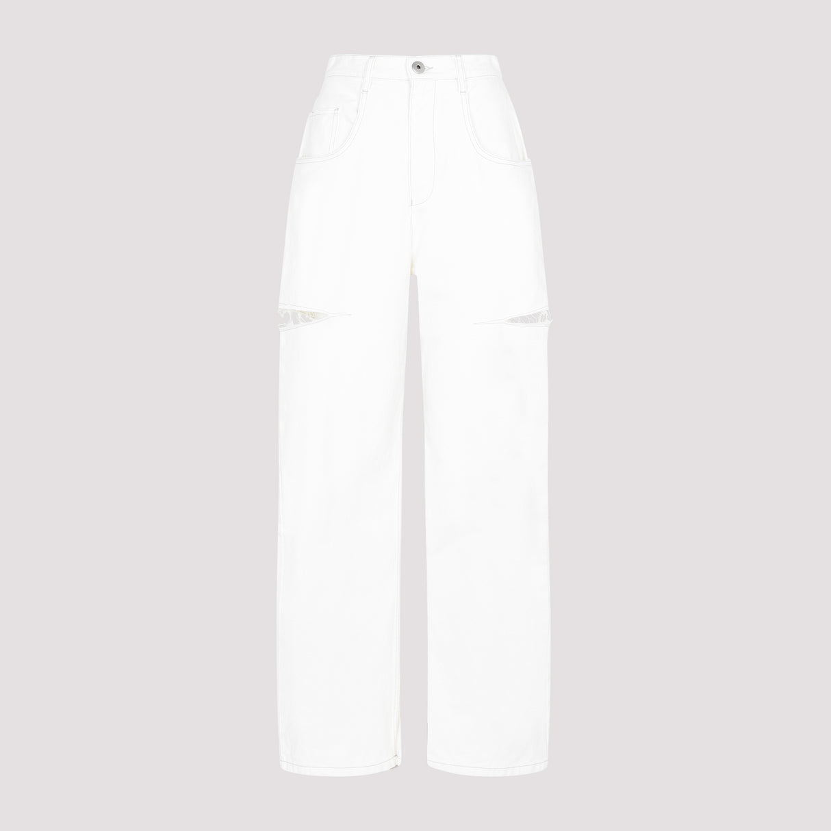 MAISON MARGIELA Cotton Relaxed Fit Jeans for Women - SS25