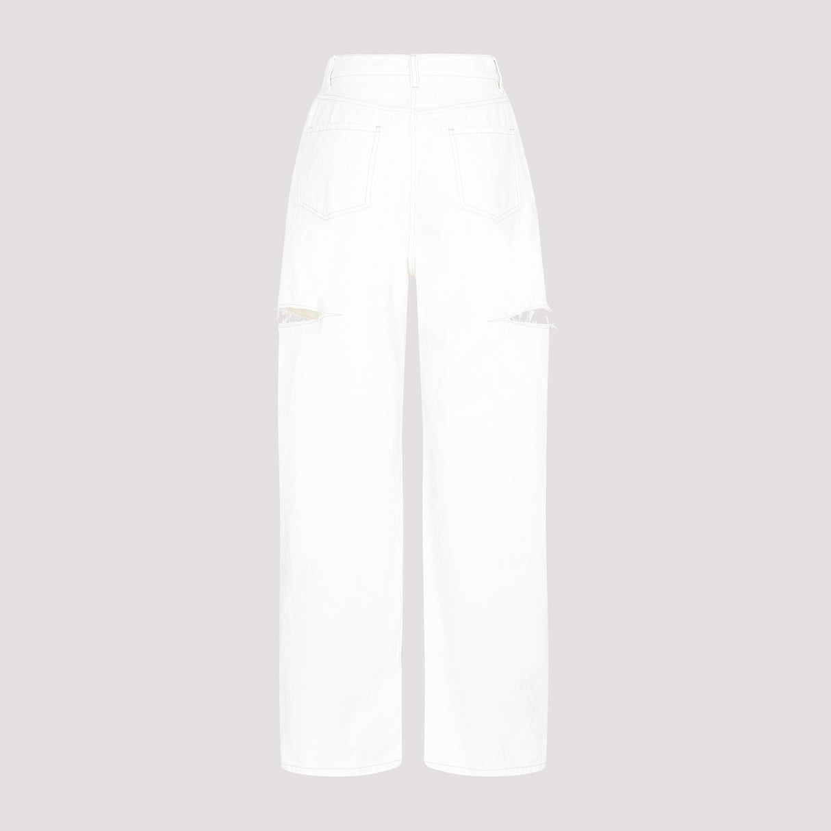 MAISON MARGIELA Cotton Relaxed Fit Jeans for Women - SS25