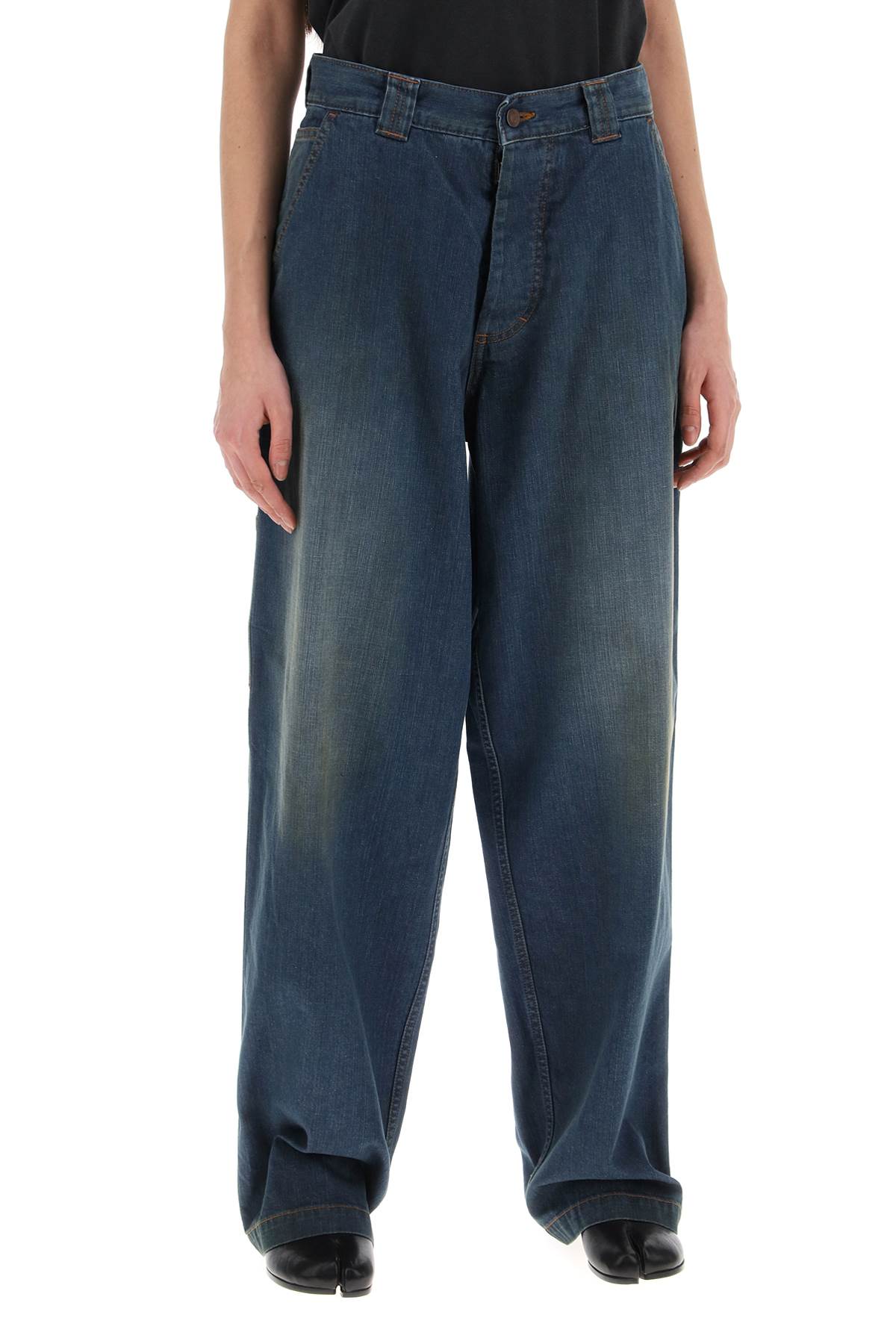 MAISON MARGIELA American Wash Denim Jeans in Classic Blue for Women