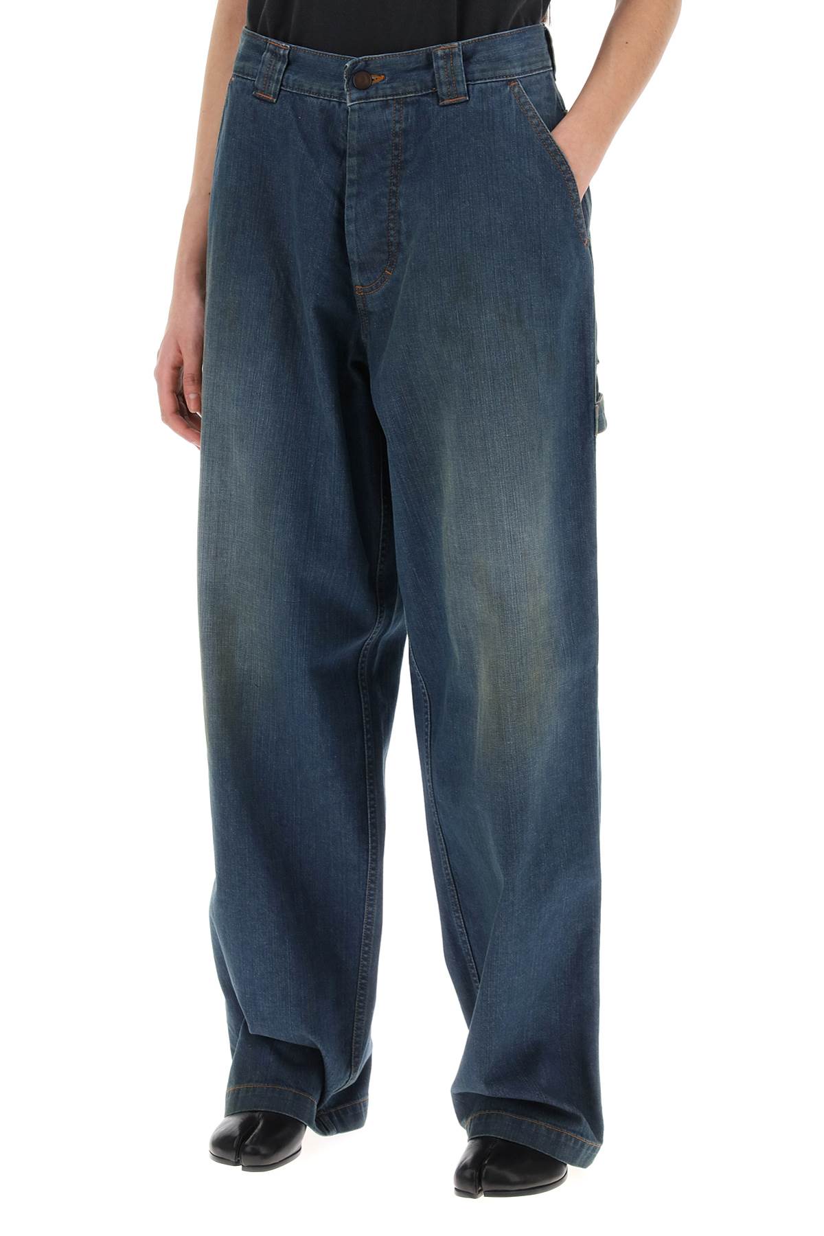 MAISON MARGIELA American Wash Denim Jeans in Classic Blue for Women