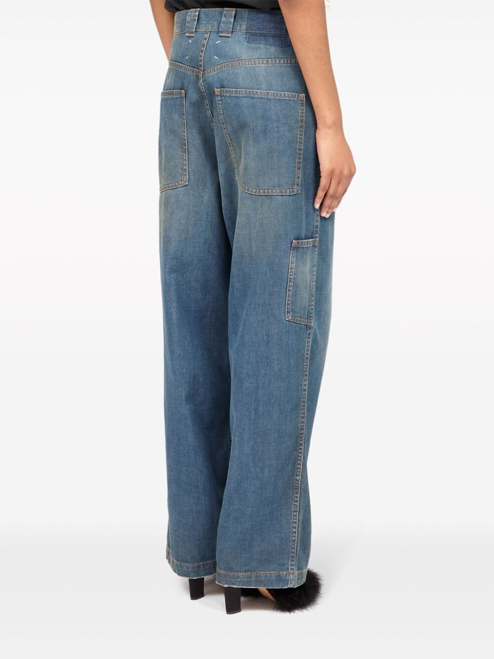 MAISON MARGIELA American Wash Denim Jeans in Classic Blue for Women