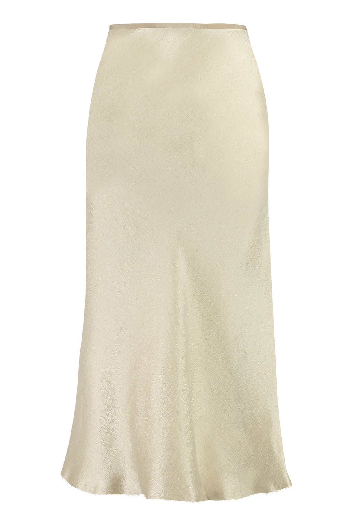 Ivory Embroidered A-Line Skirt for Women - SS23 Collection