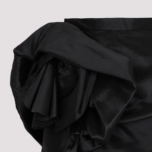 Black Midi Skirt for Women from Maison Margiela