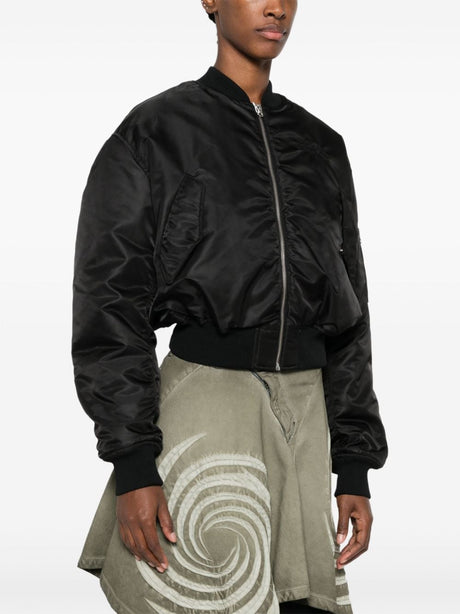 MM6 MAISON MARGIELA Sleek Nylon Bomber Jacket