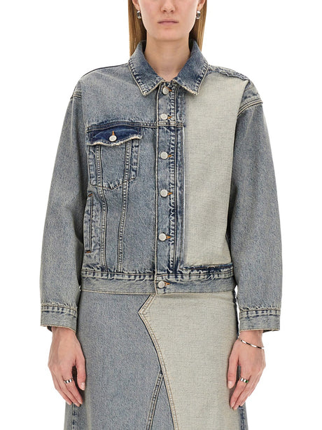 MM6 MAISON MARGIELA Women’s Denim Jacket - Size 40 IT