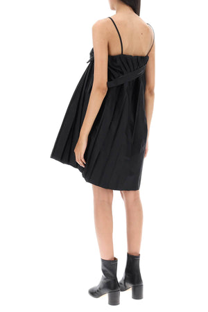 Black Pleated Mini Dress from MM6 MAISON MARGIELA Collection