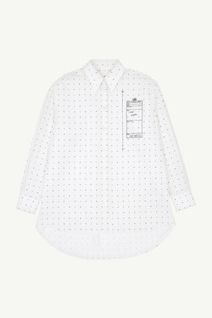 MM6 MAISON MARGIELA Polka Dot Printed Buttoned Shirt