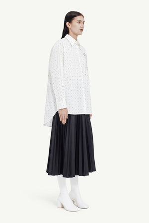 MM6 MAISON MARGIELA Polka Dot Printed Buttoned Shirt