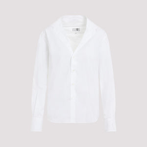 MM6 MAISON MARGIELA Elegant Pure Cotton White Shirt