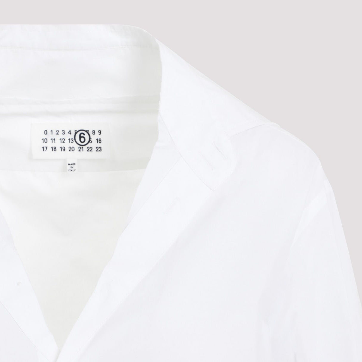 MM6 MAISON MARGIELA Elegant Pure Cotton White Shirt