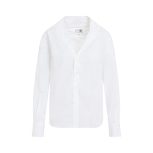 MM6 MAISON MARGIELA Elegant Pure Cotton White Shirt