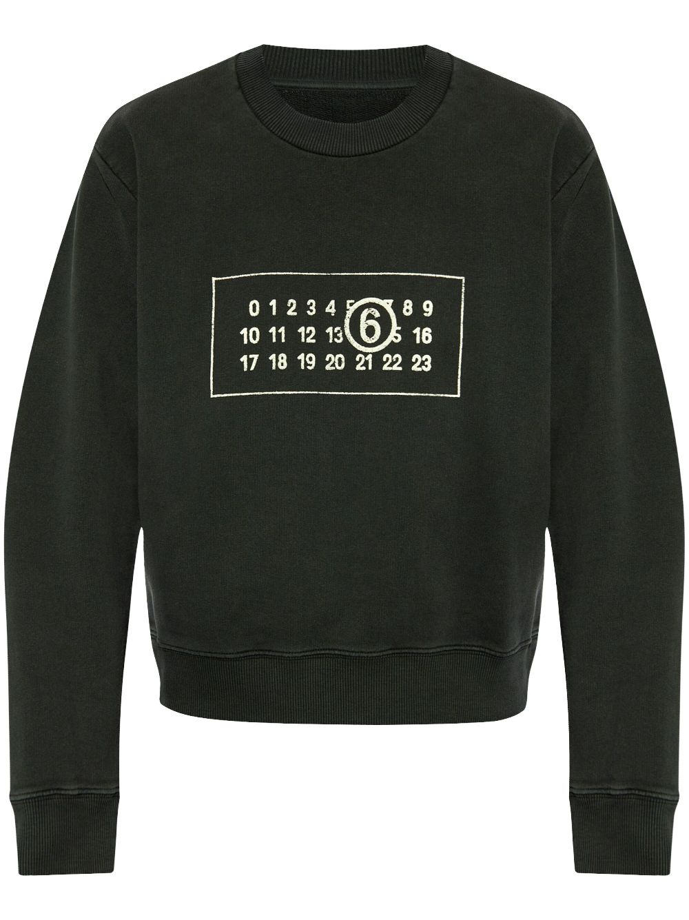 MM6 MAISON MARGIELA Stylish Sweatshirt with Print - Size S