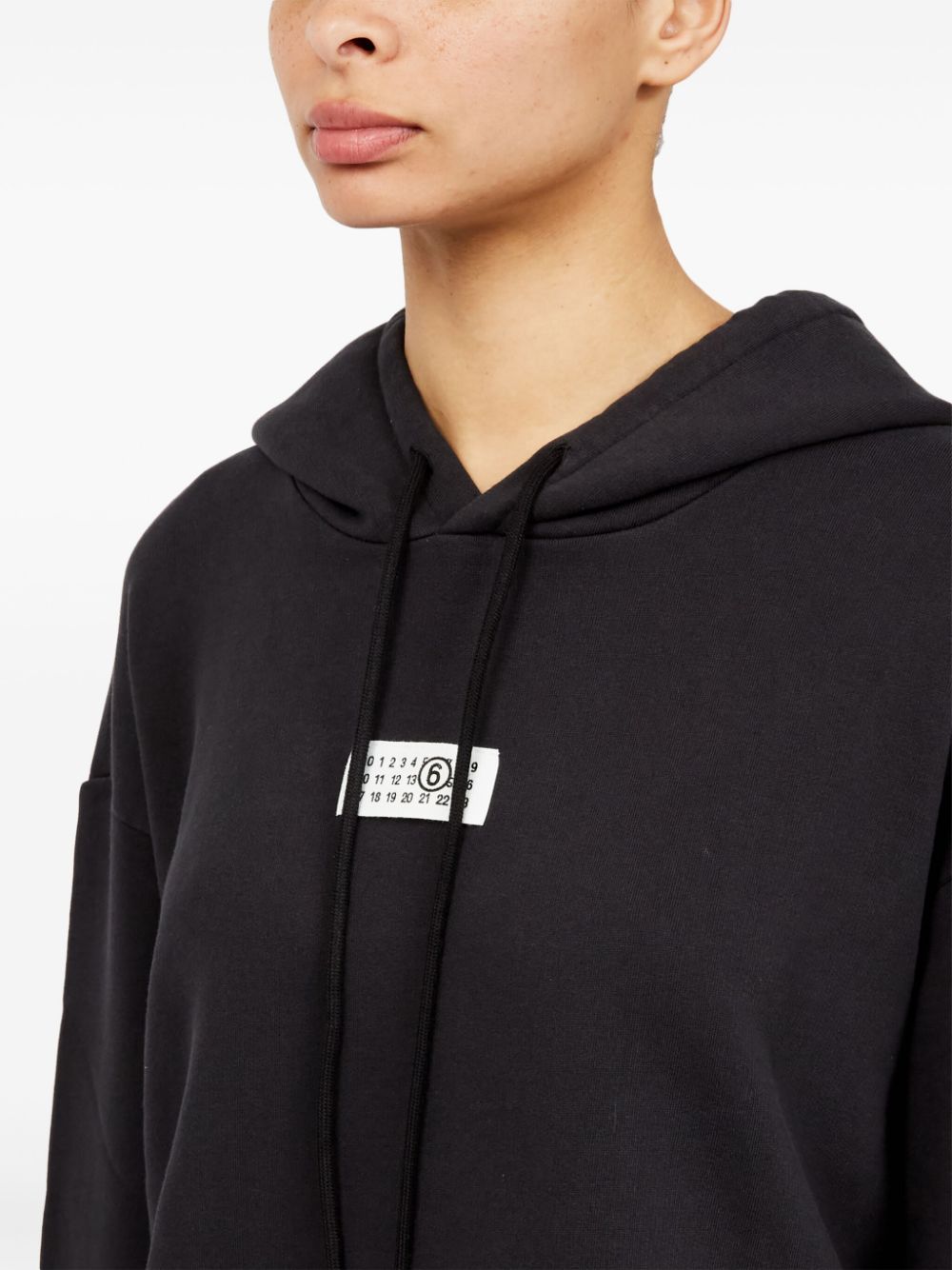 MM6 MAISON MARGIELA Logo Cotton Hoodie for Women