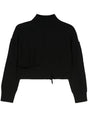 MM6 MAISON MARGIELA Avant-Garde Cut-Out Wool Blend Sweater