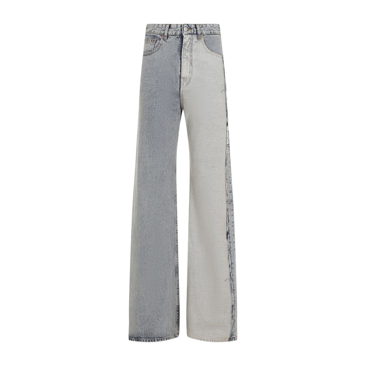 MM6 MAISON MARGIELA Chic Blue Cotton Mini Jeans