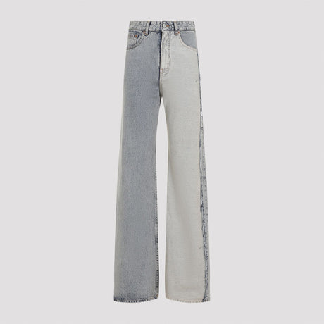 MM6 MAISON MARGIELA Chic Blue Cotton Mini Jeans