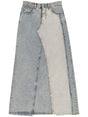 MM6 MAISON MARGIELA Long Cotton Skirt - Size 42