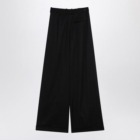 LOEWE High-Waisted Pleated Wide Trousers