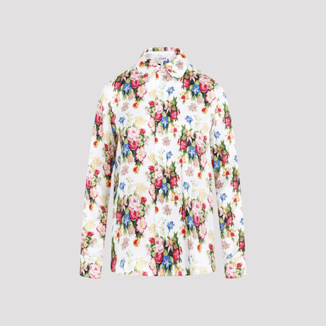 LOEWE Silk Blend Women's Shirt - FW24 Collection