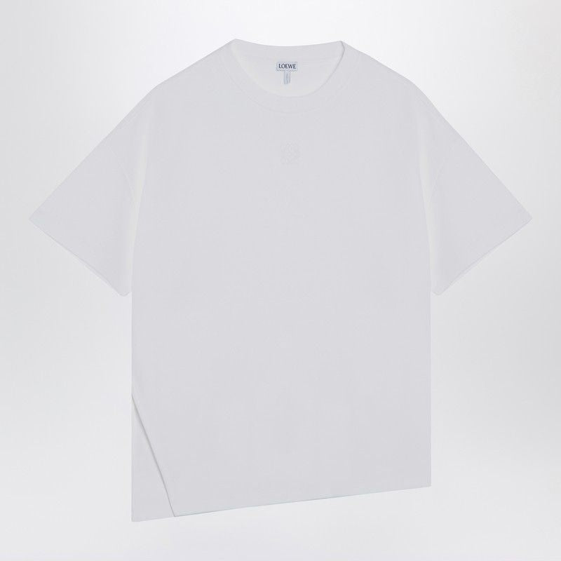 LOEWE Asymmetrical Cotton-Blend T-Shirt