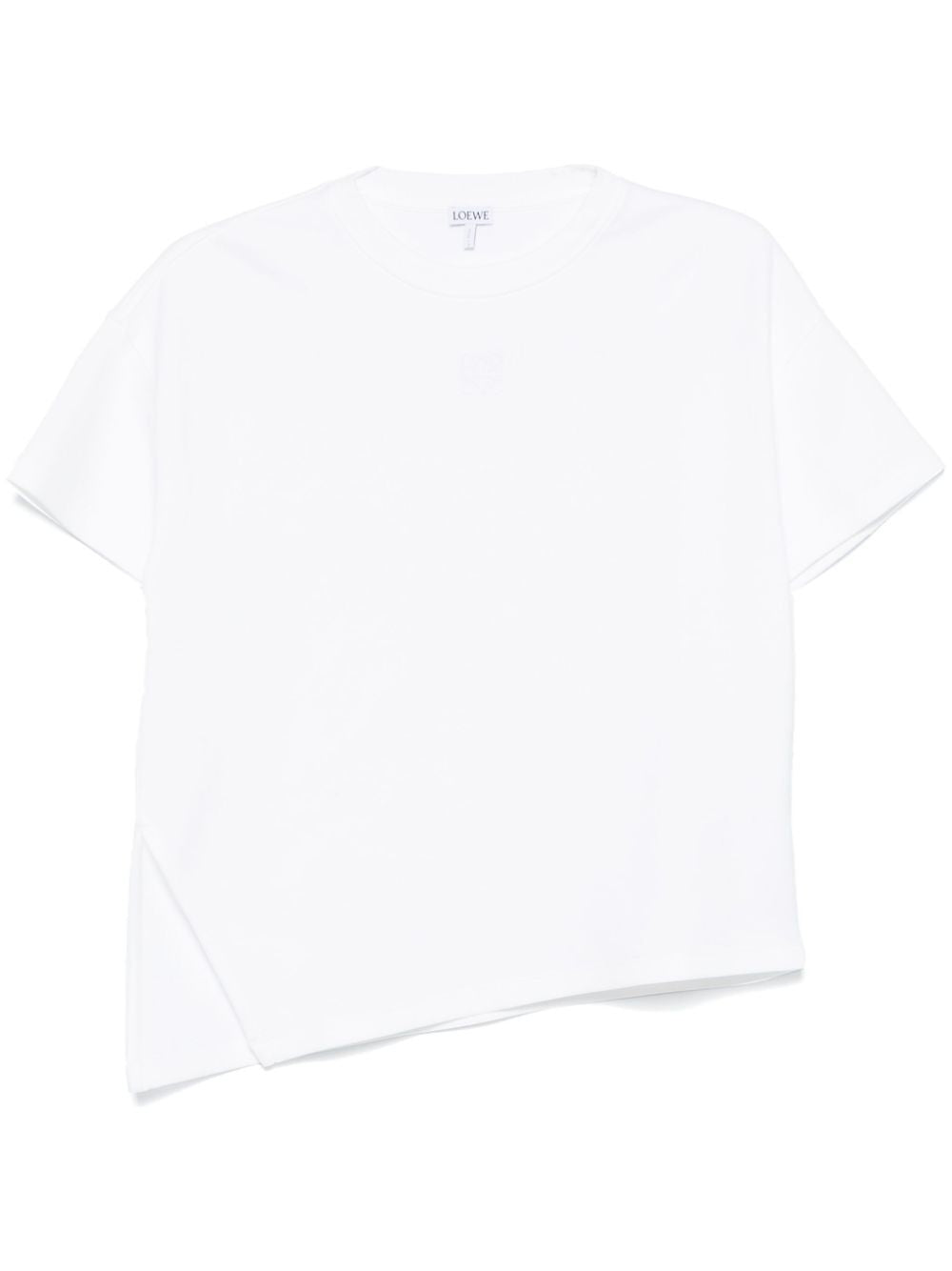 LOEWE Asymmetrical Cotton T-Shirt for Women