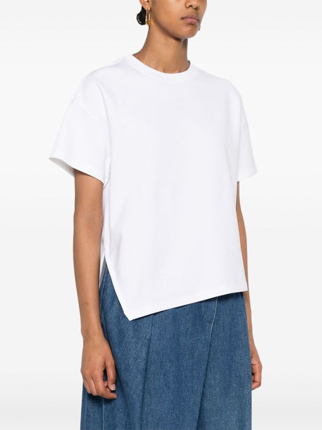 LOEWE Asymmetrical Cotton T-Shirt for Women