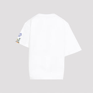 LOEWE Embroidered Draped T-Shirt for Women